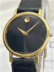 Movado Museum Classic 87-33-882 Black Dial Watch 31mm